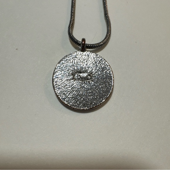 Christian Dior Trotter Silver Pendant Necklace - Picture 4 of 5